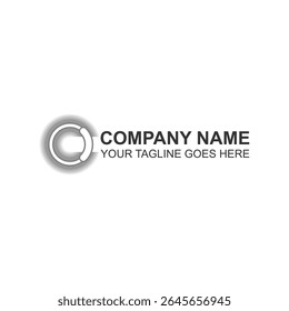 letter o logo design for business or company with creative vector illustration