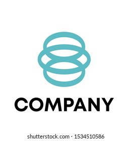 letter O logo design concept template