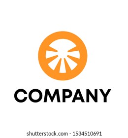 letter O logo design concept template