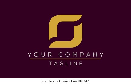Diseño de logotipo Carta O, icono moderno creativo O