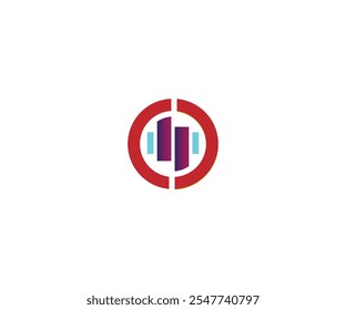 Arquivo de design da Letra O Logo 