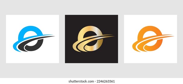 Letter O Logo Design For Marketing And Finance Business. Initial O Logotype Sign