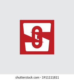 Letter O Logo Design With Square