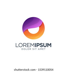 Letter O Logo Design Template