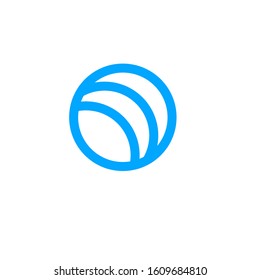 letter O logo design template sign