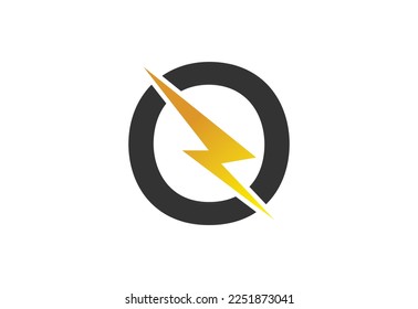 Letter O logo design template, Vector illustration