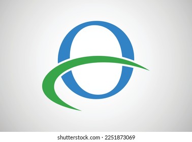 Letter O logo design template, Vector illustration