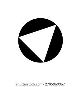 Logotipo de la letra O. Diseño de logo. Elementos de Plantilla. Logotipo abstracto geométrico
