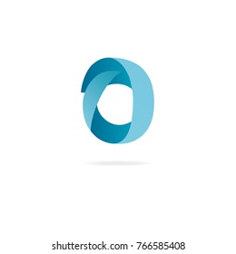 Letter O logo. Design template elements 
