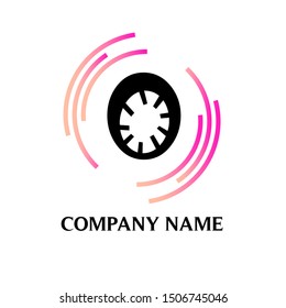 letter O logo design vector icon template