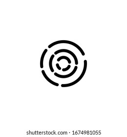 letter O logo design vector icon template