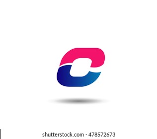 Letter o logo icon
