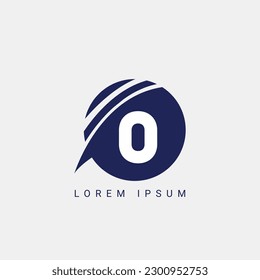 Letter O logo icon, Abstract Techno Circle Initial, vector design concept for technology business identity