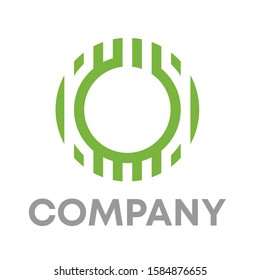 letter O logo icon design template sign