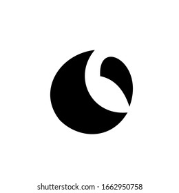 Buchstabe O Logo. Symboldesign. Vorlagenelemente - Vektorillustration-Zeichen