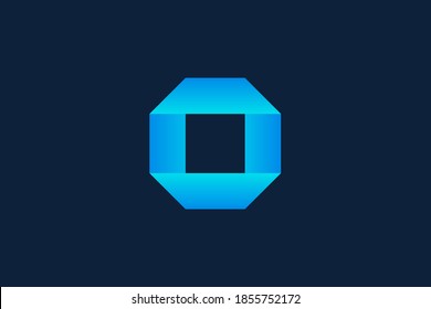Letter o logo icon design template element