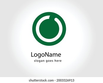 Letter O Logo Icon Design Template. Technology Abstract Line Connection Circle Vector Logotype