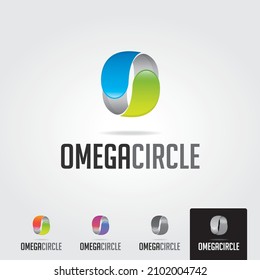 Letter O logo icon design template elements