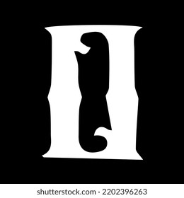 Vector de material de plantilla de diseño de icono de logotipo Carta O