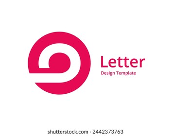 Elementos de plantilla de diseño de icono de logotipo de Letter O