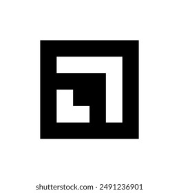 Buchstabe O Logo. Symboldesign. Vorlage Elemente. Geometrische abstrakte Logos