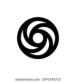 Letter O logo. Icon design. Template elements. Geometric abstract logos