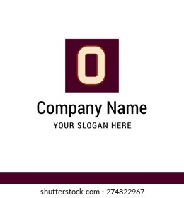 Letter o logo icon design | alphabet letter | Stylish Colorful typographic template elements | shiny icon template | corporate identity