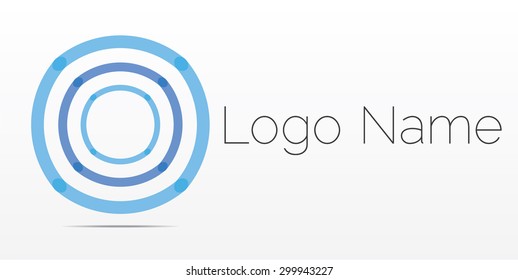 Letter O logo icon design template elements, logo design