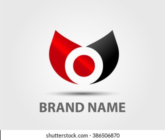 Letter O logo icon design template elements
