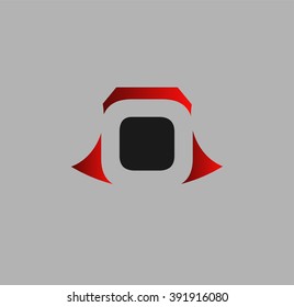 Letter o logo icon design template elements
