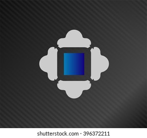 Letter O logo icon design - vector sign
