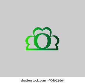 Letter O logo icon design template elements
