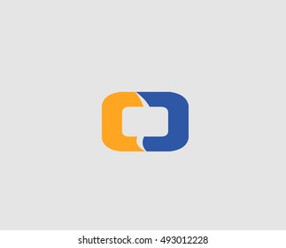 Letter o logo icon design template elements
