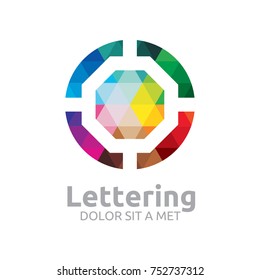 Letter O logo icon design template elements - Stock vector sign