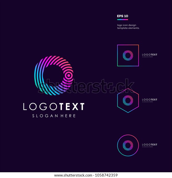 Letter O logo icon\
design template\
elements