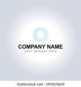 Letter O logo icon, Typography logo design. Letter O company logo design template. Corporate Logo design.