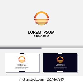 Letter O logo and icon, vector design template.EPS10