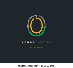Letter O logo icon vector template.