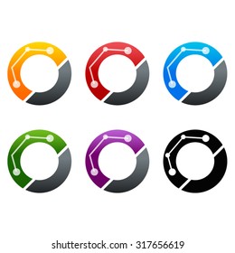 Letter O logo icon vector design
