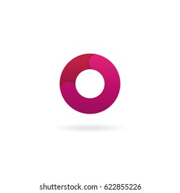 Letter O logo icon. Vector design template for your company.