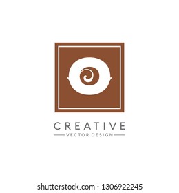 Letter O Logo. Initial Letter Design Vector Luxury Colors