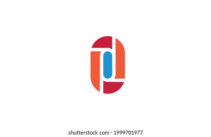 Letter O Logo logotype creative Symbol minimal template Design Vector.