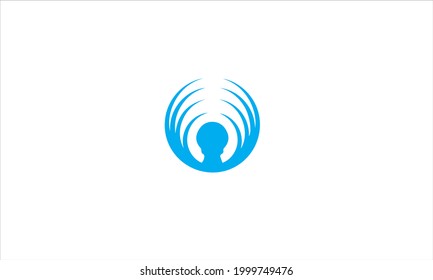 Logotipo de letra O Símbolo creativo Vector de diseño de plantilla mínimo.