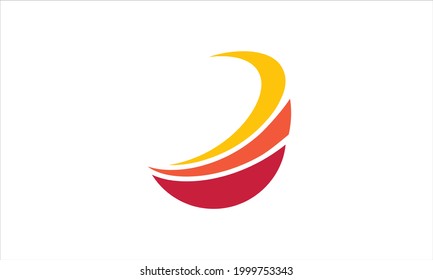 Letter O Logo logotype creative Symbol minimal template Design Vector.