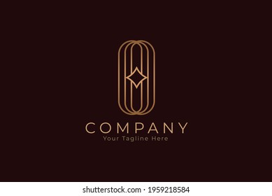 Letter O Logo, stylish and elegant monogram O logo, perfect for business, Brand and company logos,  vector illustration