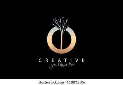 Letter O logo or symbol template design