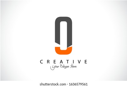 Letter O logo or symbol vector illustration