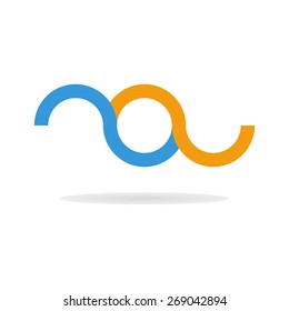 Letter O logo template