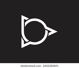 Letter o logo template design. vector o business logo.