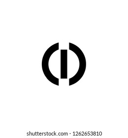letter o logo vector